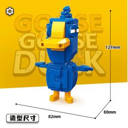 RENZAIMA 770 non  KẺ GIẾT THUÊ bộ đồ chơi xếp lắp ráp ghép mô hình GOOSE DUCK 195 khối