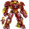LW 2051 non  IRON MAN ANTI-HULK ARMOR MK-44 PHIÊN BẢN COLLECTOR'S MECH MẠNH MẼ 1:24 tỷ lệ 1:24 bộ đồ chơi xếp lắp ráp ghép mô hình Marvel Super Heroes HEROS SUPER MECHA MK-44 POWERFUL Siêu Anh Hùng Marvel 1056 khối