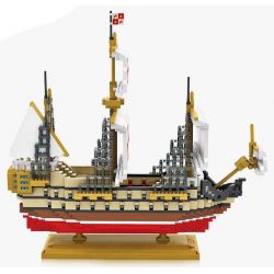 LOZ 9048 Xếp hình kiểu Nanoblock ARCHITECTURE Santa Maria Santa Maria 2660 khối