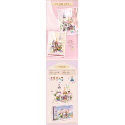 QMAN ENLIGHTEN KEEPPLEY 32021 non  CÔNG CHÚA LEIA 4 BLOOMING WONDERLAND HỌC VIỆN HOÀNG GIA bộ đồ chơi xếp lắp ráp ghép mô hình Girl PRINCESS LEAH Con Gái 1138 khối
