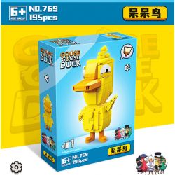 RENZAIMA 769 non  CON CHIM NGU NGỐC bộ đồ chơi xếp lắp ráp ghép mô hình GOOSE DUCK 769 khối