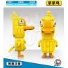 RENZAIMA 769 non  CON CHIM NGU NGỐC bộ đồ chơi xếp lắp ráp ghép mô hình GOOSE DUCK 769 khối