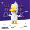RENZAIMA 768 non  NGỖNG TRẮNG LỚN bộ đồ chơi xếp lắp ráp ghép mô hình GOOSE DUCK 195 khối