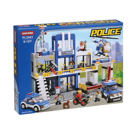 OXFORD PL3441 3441 non  CẢNH SÁT bộ đồ chơi xếp lắp ráp ghép mô hình City POLICE Thành Phố