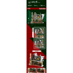 MouldKing 16049 Mould King 16049 non  NGÔI NHÀ GIÁNG SINH bộ đồ chơi xếp lắp ráp ghép mô hình Creator CHRISTMAS COTTAGE Sáng Tạo 766 khối