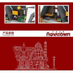 MouldKing 16049 Mould King 16049 non  NGÔI NHÀ GIÁNG SINH bộ đồ chơi xếp lắp ráp ghép mô hình Creator CHRISTMAS COTTAGE Sáng Tạo 766 khối