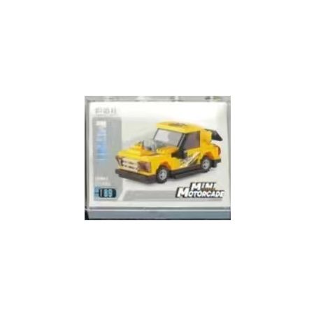 KOZOSHA 2208A-4 22084 non  KÉO XE LẠI bộ đồ chơi xếp lắp ráp ghép mô hình Racers Đua Tốc Độ 89 khối