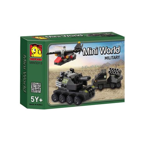 OXFORD MW3313 3313 non  THẾ GIỚI NHỎ bộ đồ chơi xếp lắp ráp ghép mô hình 옥스포드 MINI WORLD