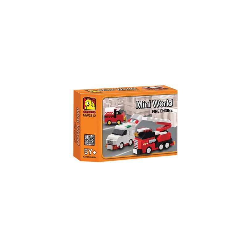 OXFORD MW3312 3312 non  THẾ GIỚI NHỎ bộ đồ chơi xếp lắp ráp ghép mô hình 옥스포드 MINI WORLD
