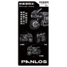 PanlosBrick 672009 Panlos Brick 672009 non  XE ĐẠP DƠI bộ đồ chơi xếp lắp ráp ghép mô hình MOTORBIKE 1080 khối