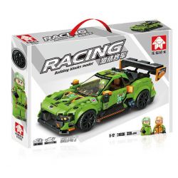 LEYI 31036 non  ASTON MARTIN. bộ đồ chơi xếp lắp ráp ghép mô hình Racers Đua Tốc Độ 338 khối