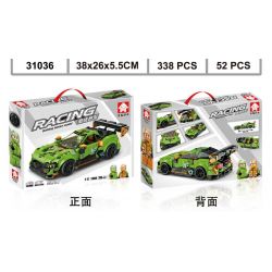 LEYI 31036 non  ASTON MARTIN. bộ đồ chơi xếp lắp ráp ghép mô hình Racers Đua Tốc Độ 338 khối