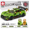 LEYI 31036 non  ASTON MARTIN. bộ đồ chơi xếp lắp ráp ghép mô hình Racers Đua Tốc Độ 338 khối