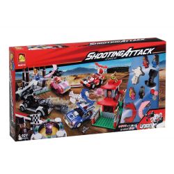 OXFORD SA33710 33710 non  BỘ ĐỒ CHIẾN ĐẤU BẮN SÚNG bộ đồ chơi xếp lắp ráp ghép mô hình SHOOTING ATACK 슈팅 챔피언쉽 세트