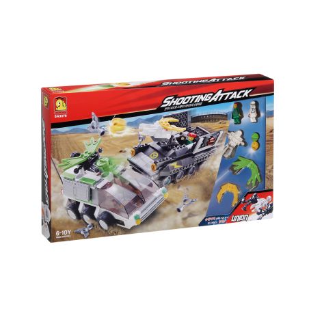 OXFORD SA3379 3379 non  BỘ ĐỒ CHIẾN ĐẤU BẮN SÚNG bộ đồ chơi xếp lắp ráp ghép mô hình SHOOTING ATACK 썬더스피드와 스페이스 라이트의 슈팅대결