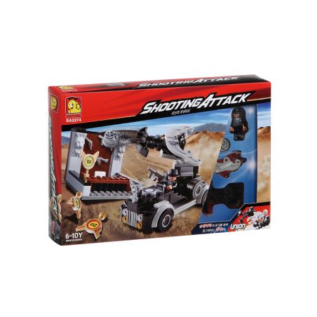 OXFORD SA3374 3374 non  BỘ ĐỒ CHIẾN ĐẤU BẮN SÚNG bộ đồ chơi xếp lắp ráp ghép mô hình SHOOTING ATACK 로닌의 토네이도