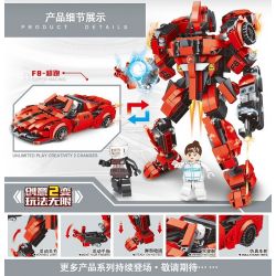 ZHEGAO 00878 non  ĐU QUAY bộ đồ chơi xếp lắp ráp ghép mô hình Infinite City AMUSEMENT PARK FERRIS WHEEL Thành Phố Vô Hạn