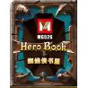 MG 526 non  NHÀ SÁCH SPIDER-MAN bộ đồ chơi xếp lắp ráp ghép mô hình HERO BOOK Người Nhện 447 khối