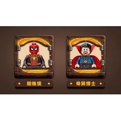 MG 526 non  NHÀ SÁCH SPIDER-MAN bộ đồ chơi xếp lắp ráp ghép mô hình HERO BOOK Người Nhện 447 khối