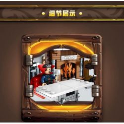 MG 526 non  NHÀ SÁCH SPIDER-MAN bộ đồ chơi xếp lắp ráp ghép mô hình HERO BOOK Người Nhện 447 khối