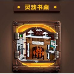 MG 526 non  NHÀ SÁCH SPIDER-MAN bộ đồ chơi xếp lắp ráp ghép mô hình HERO BOOK Người Nhện 447 khối