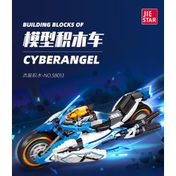 JIESTAR 58013 non  XE MÔ HÌNH CYBERANGEL bộ đồ chơi xếp lắp ráp ghép mô hình Ideas Ý Tưởng 1230 khối