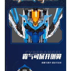 JIESTAR 58013 non  XE MÔ HÌNH CYBERANGEL bộ đồ chơi xếp lắp ráp ghép mô hình Ideas Ý Tưởng 1230 khối