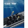 REOBRIX 800 non  TÀU NGẦM HẠT NHÂN CHIẾN LƯỢC TYPE 094 bộ đồ chơi xếp lắp ráp ghép mô hình Military Army NUCLEAR SUBMARINE Quân Sự Bộ Đội 1498 khối