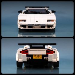 MouldKing 10045 13194 13195 10045S Mould King 10045 13194 13195 10045S REBRICKABLE MOC-82416 82416 MOC82416 non  LAMBORGHINI COUNTACHE (10295 BỘ) bộ đồ chơi xếp lắp ráp ghép mô hình Creator Expert Chuyên Gia Sáng Tạo 1349 khối