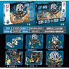 LEYI 81005 non  AEROSPACE DREAM DENG MOON CABIN 4 KẾT HỢP THẦN CHÂU 12 YU RAOBAO CAR ORIENT VỆ TINH 5 MÁY DÒ bộ đồ chơi xếp lắp ráp ghép mô hình Thám Hiểm Không Gian 880 khối
