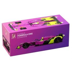 QIZHILE 103100 non  XE CÔNG THỨC 1 tỷ lệ 1:8 bộ đồ chơi xếp lắp ráp ghép mô hình  FUTRUE FORMULA 1 - GUNGNIR Kỹ Thuật Công Nghệ Cao Mô Hình Phương Tiện