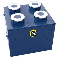 YICHAO 1213 non  TRẠM KHÔNG GIAN bộ đồ chơi xếp lắp ráp ghép mô hình SPACE STATION 565 khối