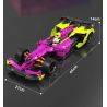 QIZHILE 103100 non  XE CÔNG THỨC 1 tỷ lệ 1:8 bộ đồ chơi xếp lắp ráp ghép mô hình  FUTRUE FORMULA 1 - GUNGNIR Kỹ Thuật Công Nghệ Cao Mô Hình Phương Tiện