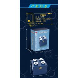 YICHAO 1213 non  TRẠM KHÔNG GIAN bộ đồ chơi xếp lắp ráp ghép mô hình SPACE STATION 565 khối