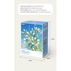 JAKI JK2695 2695 non  MỘT NGÀN MẶT TRỜI LỘNG LẪY bộ đồ chơi xếp lắp ráp ghép mô hình