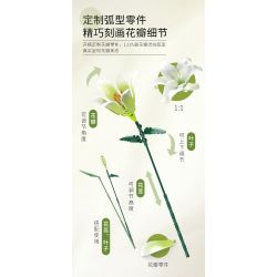 JAKI JK2695 2695 non  MỘT NGÀN MẶT TRỜI LỘNG LẪY bộ đồ chơi xếp lắp ráp ghép mô hình