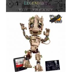 LW 2038 non  XE TẢI NGƯỜI SẮT bộ đồ chơi xếp lắp ráp ghép mô hình Marvel Super Heroes Siêu Anh Hùng Marvel 736 khối