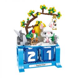 HSANHE 32004 non  AUTUMN EQUINOX - TẾT TRUNG THU bộ đồ chơi xếp lắp ráp ghép mô hình Chinese Traditional Festivals Lễ Hội Cổ Truyền 741 khối