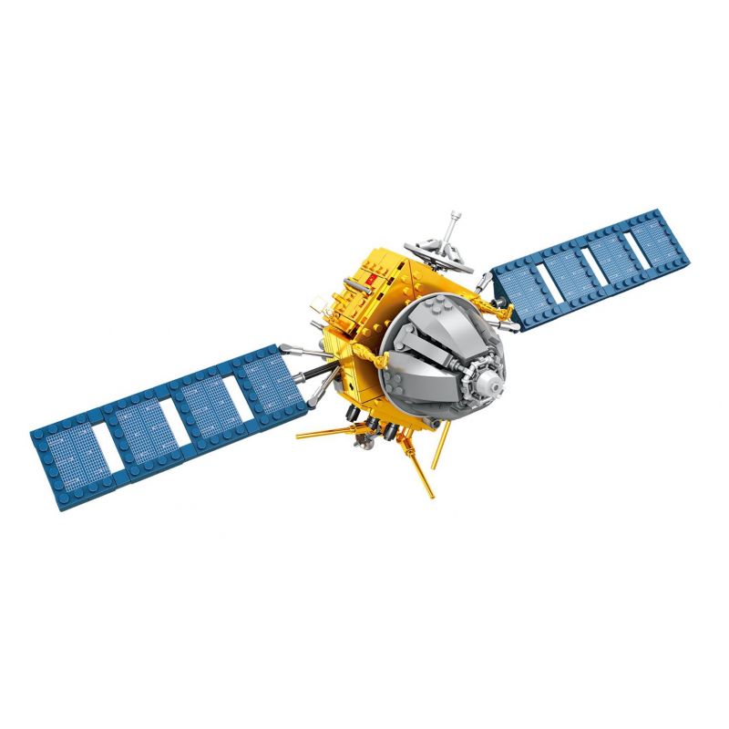 Kazi KY83032 83032 non  VỆ TINH TIANWEN-1 bộ đồ chơi xếp lắp ráp ghép mô hình Space AVIATION Thám Hiểm Không Gian 558 khối