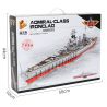 PanlosBrick 637001 Panlos Brick 637001 non  HU THIẾU SÁNG TÀU DU LỊCH bộ đồ chơi xếp lắp ráp ghép mô hình Military Army ADMIRAL-CLASS IRONCLAD Quân Sự Bộ Đội 1731 khối