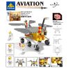 Kazi KY83031 83031 non  XE TỰ HÀNH SAO HỎA ZHURONG bộ đồ chơi xếp lắp ráp ghép mô hình Space AVIATION Thám Hiểm Không Gian 522 khối