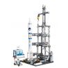 Kazi KY83001 83001 non  BỆ PHÓNG TÊN LỬA LONG MARCH 2F bộ đồ chơi xếp lắp ráp ghép mô hình Space Thám Hiểm Không Gian 822 khối