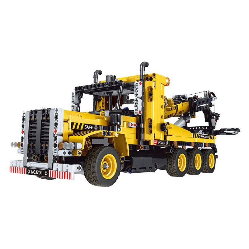 MouldKing 17011 Mould King 17011 REBRICKABLE MOC-43434 43434 MOC43434 non  TRAILER CON ĐƯỜNG MỸ (BỘ 42108) bộ đồ chơi xếp lắp ráp ghép mô hình  TOW TRUCK Kỹ Thuật Công Nghệ Cao Mô Hình Phương Tiện 1250 khối