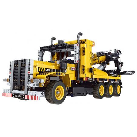 MouldKing 17011 Mould King 17011 REBRICKABLE MOC-43434 43434 MOC43434 non  TRAILER CON ĐƯỜNG MỸ (BỘ 42108) bộ đồ chơi xếp lắp ráp ghép mô hình  TOW TRUCK Kỹ Thuật Công Nghệ Cao Mô Hình Phương Tiện 1250 khối