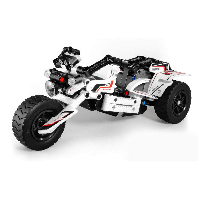 IM.MASTER QIHUI 5814 non  XE MÁY TRẮNG bộ đồ chơi xếp lắp ráp ghép mô hình  Kỹ Thuật Công Nghệ Cao Mô Hình Phương Tiện 258 khối