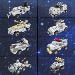 Kazi KY6622 6622 non  XE BỌC THÉP HÀNH TINH bộ đồ chơi xếp lắp ráp ghép mô hình The Third Universe Vũ Trụ Thứ 3