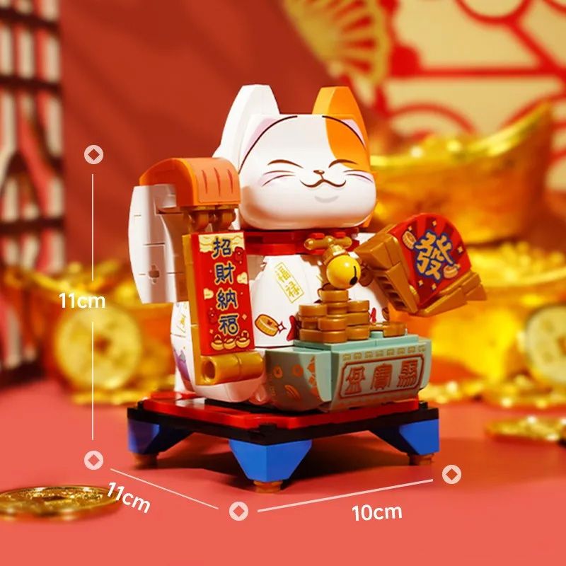 Enlighten K19902 19902 K19904 19904 Qman K19902 19902 K19904 19904 non  CHÀO MỪNG BẠN ĐẾN VỚI MỘT TÀI SẢN bộ đồ chơi xếp lắp ráp ghép mô hình Chinese Traditional Festivals Lễ Hội Cổ Truyền 245 khối