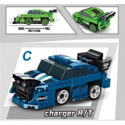 LEYI 31035A 31035B 31035C 31035D non  ĐAM MÊ RACING PULLBACK CAR 4 XE F1 SIÊU GTR BỘ SẠC ĐẦU KÉO ACTROS bộ đồ chơi xếp lắp ráp ghép mô hình Speed Champions Racing Cars Đua Xe Công Thức 387 khối