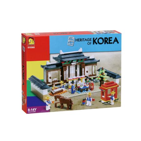 OXFORD KH3362 3362 non  ĐÁM CƯỚI TRUYỀN THỐNG bộ đồ chơi xếp lắp ráp ghép mô hình HERITAGE OF KOREA