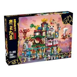 NOT  THE CITY OF LANTERNS 80036 86999 70007 xếp lắp ráp ghép mô hình THÀNH PHỐ ĐÈN LỒNG Monkie Kid Tây Du Ký Tôn Ngộ Không 2187 khối